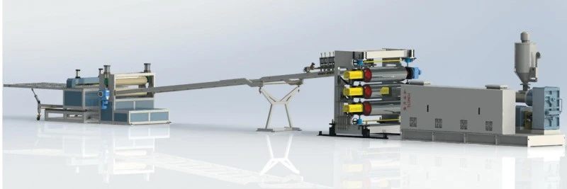 1500மிமீ ஏபிஎஸ் பிளேட் கோ-எக்ஸ்ட்ரூஷன் லைன்