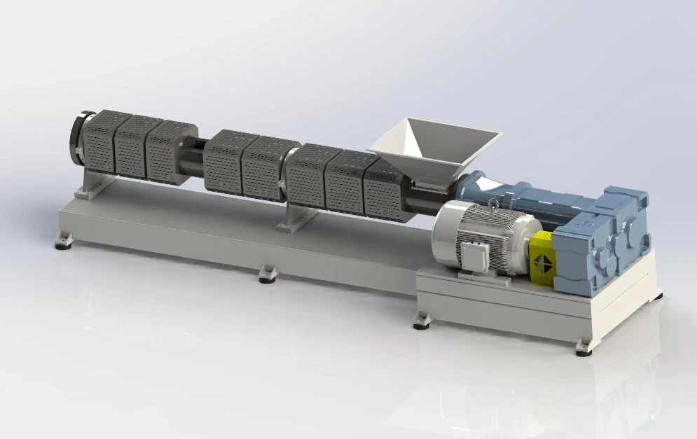 ஆப்பிரிக்க வாடிக்கையாளருக்கான இரட்டை திருகு பிளாஸ்டிக் மறுசுழற்சி எக்ஸ்ட்ரூடர் ஆர்டர்