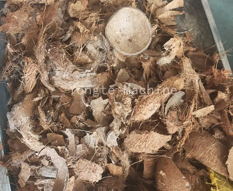 தேங்காய் மட்டையை WPC டெக்கிங்காக மாற்றுவதற்கான சோதனை