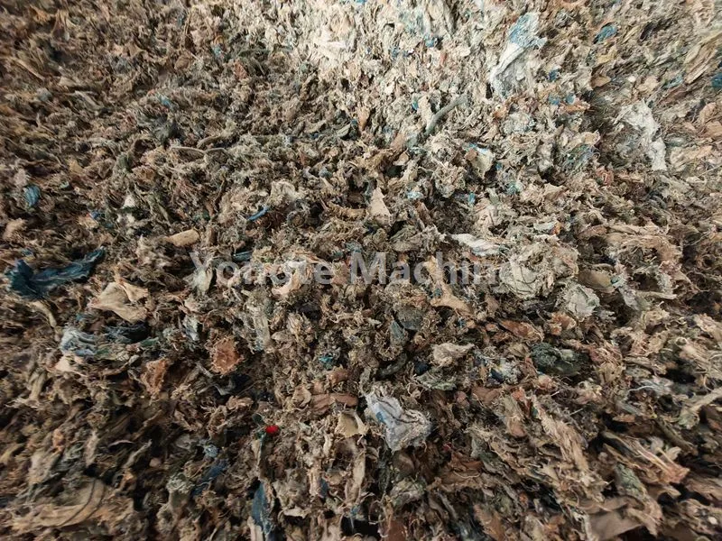 Recycling Waste Clothes and Plastic Composite Machine