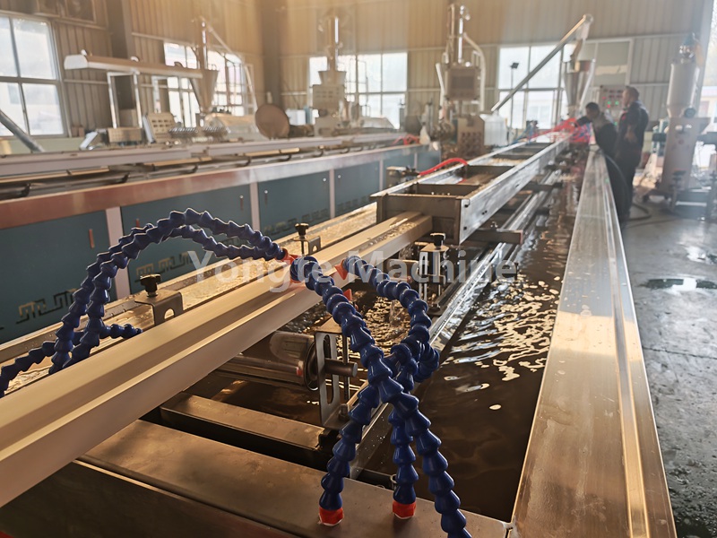 Solid Foam WPC Door Frame Extrusion Line