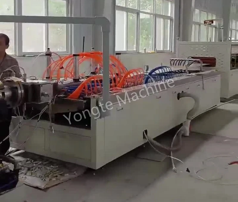PVC Wall Panel Extrusion Line சீனாவில் வெற்றிகரமாக நிறுவப்பட்டது